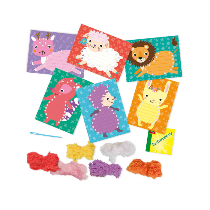 Set creativ - Brodez animale pufoase [2]