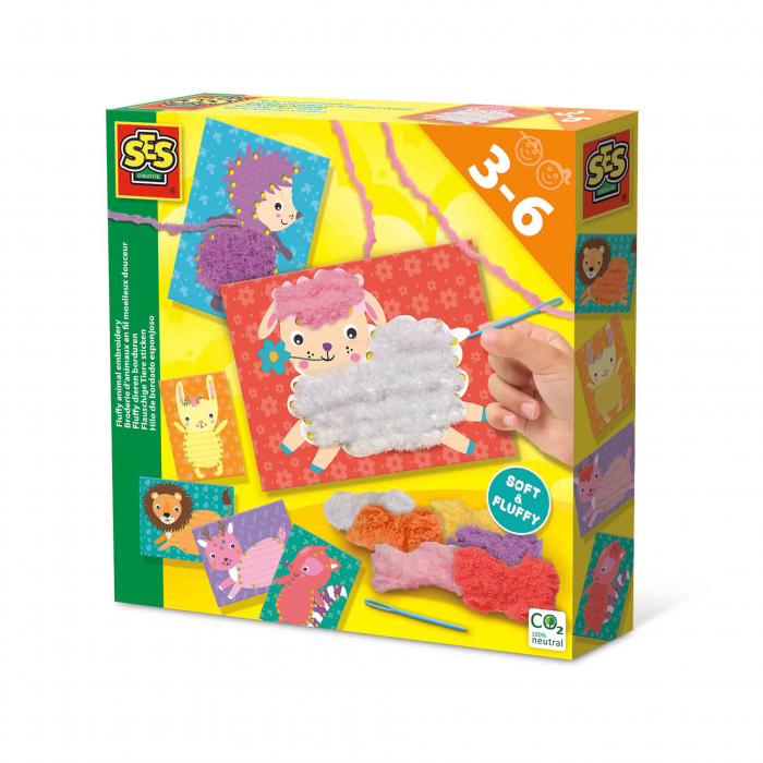 Set creativ - Brodez animale pufoase [1]