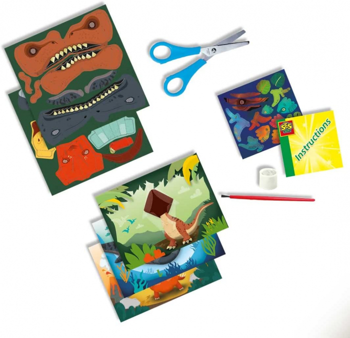 Set creativ - Carduri pop-up dinozauri [4]