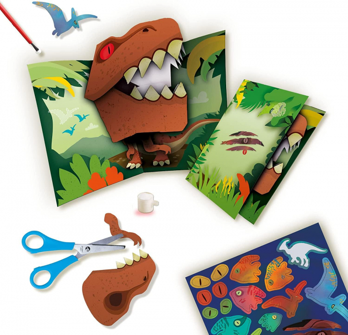 Set creativ - Carduri pop-up dinozauri [2]