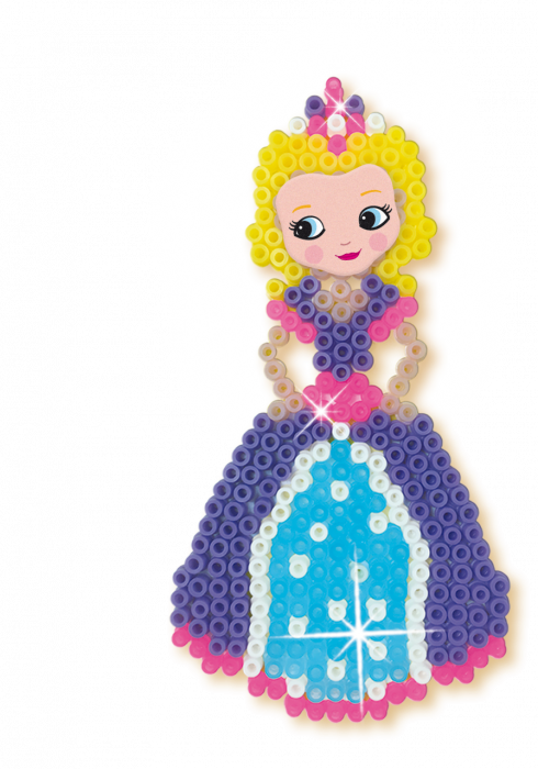 Set creativ copii Beedz - Margele de calcat cu unicorni si printese [4]