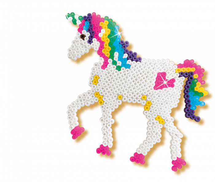 Set creativ copii Beedz - Margele de calcat cu unicorni si printese [2]