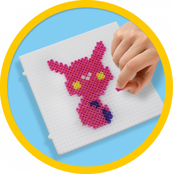 Set creativ copii Beedz – Margele de calcat Funpins animale [4]
