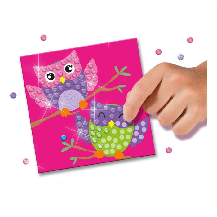 Set creativ copii - Decorare picturi cu diamante autoadezive [2]