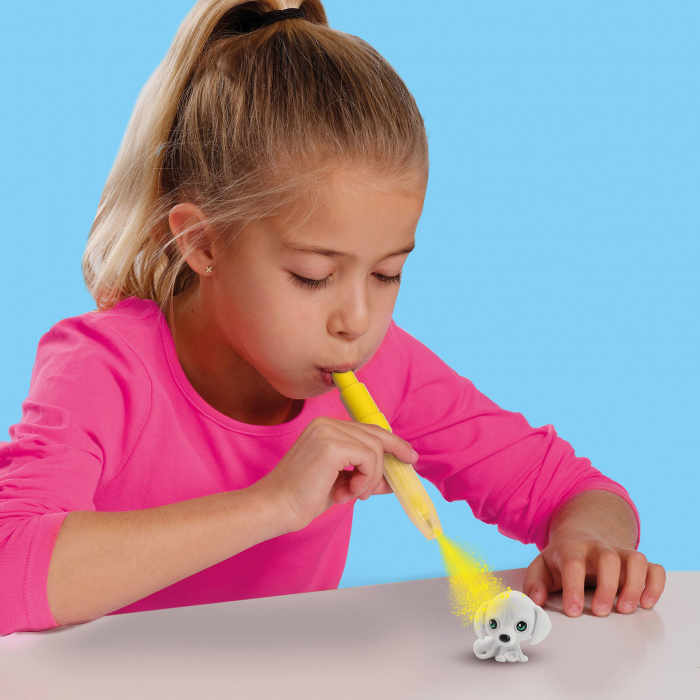 Set creativ copii - Desenez cu aerograf 3 catei surpriza [4]