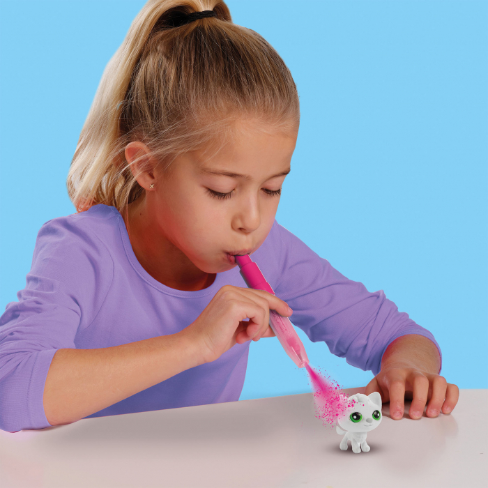 Set creativ copii - Desenez cu aerograf 3 pisici surpriza [4]