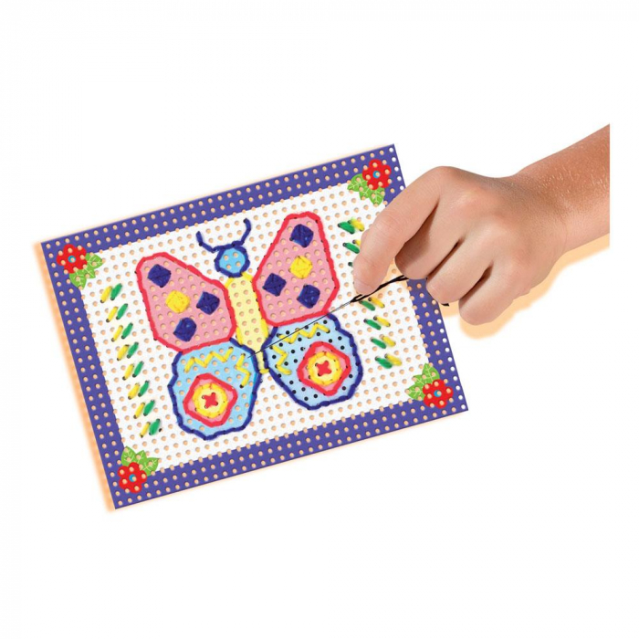 Set creativ copii - Invat broderie [5]