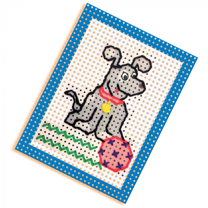 Set creativ copii - Invat broderie [4]