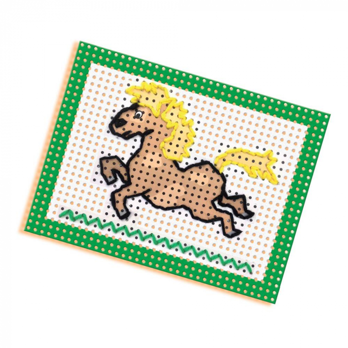 Set creativ copii - Invat broderie [6]