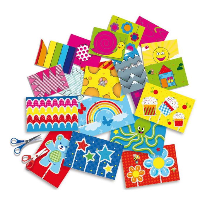 Set creativ copii - Invat sa folosesc foarfeca XXL [2]