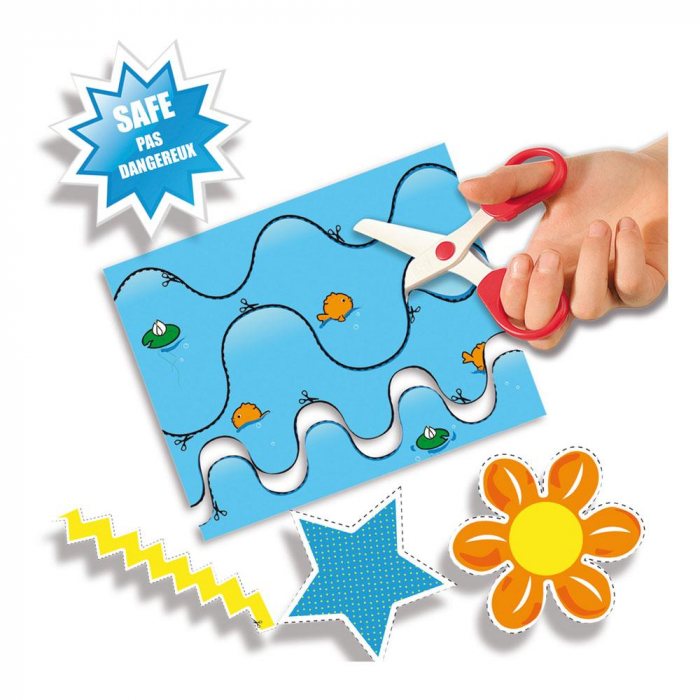 Set creativ copii - Invat sa folosesc foarfeca XXL [4]