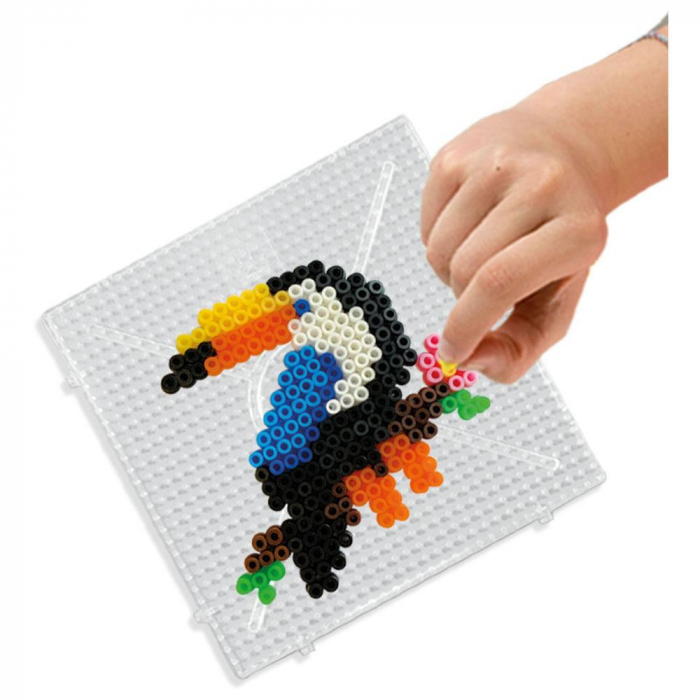 Set creativ copii - Margele de calcat cu Animale din Jungla Beedz [3]