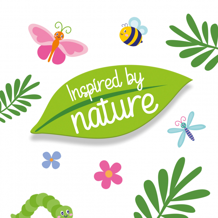 Set creativ copii - mulaj si pictura - Relief botanic inspirat din natură [5]
