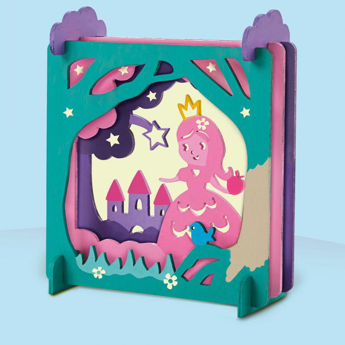 Set creativ copii - Povesti cu cutie de umbre, glow in the dark [2]