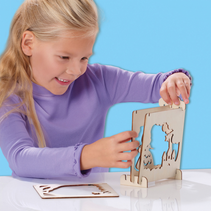 Set creativ copii - Povesti cu cutie de umbre, glow in the dark [4]