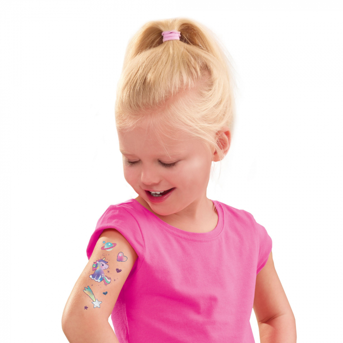 Set creativ copii - Tatuaje Unicorn galaxie [3]
