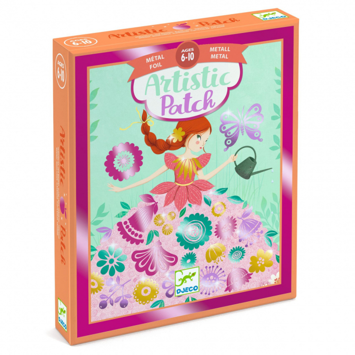 Set creativ Ilustrate cu foite metalice Zane, Djeco [1]