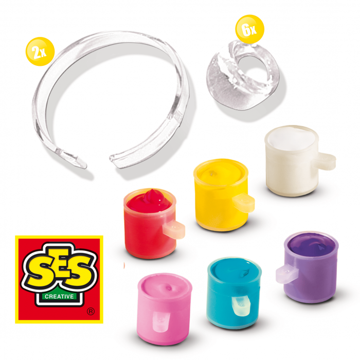 Set creativ pentru copii - Inele si bratari de decorat [3]