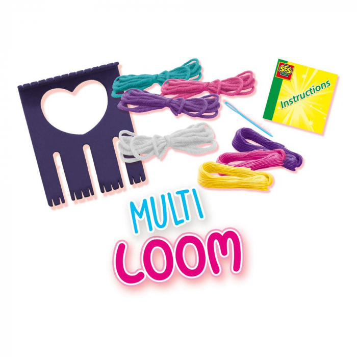 Set creativ de tesut pentru copii cu gherghef si accesorii [2]