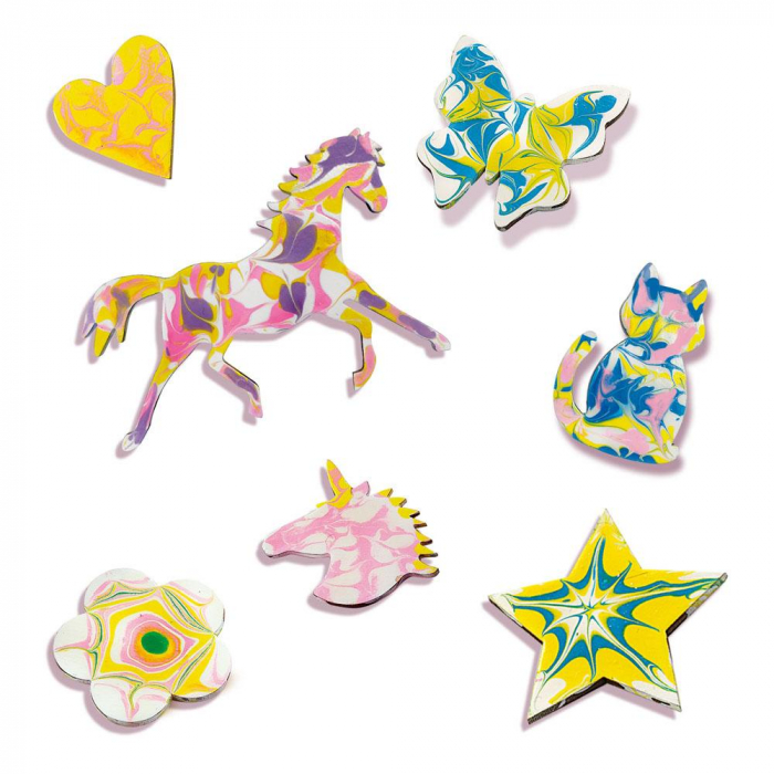 Set creativ - Decoratiuni cu efect de marmura [2]