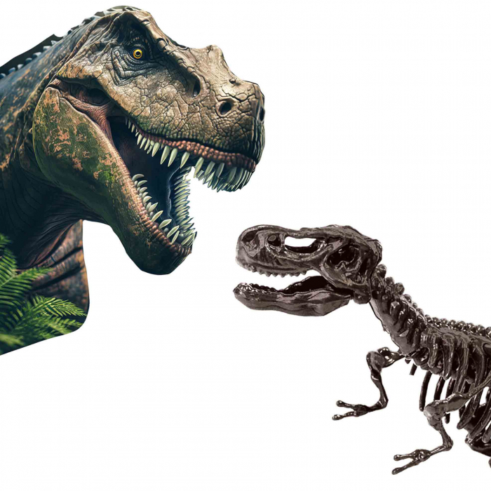 Set creativ Dino si excavarea scheletului 2 in 1 - T-rex [5]