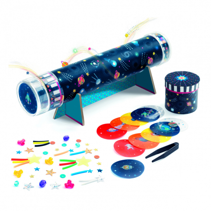 Joc creativ DIY Caleidoscop Imersiune în spațiu, Djeco [4]