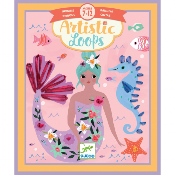 Set creativ cu funde si panglici Atlantis, Djeco [1]