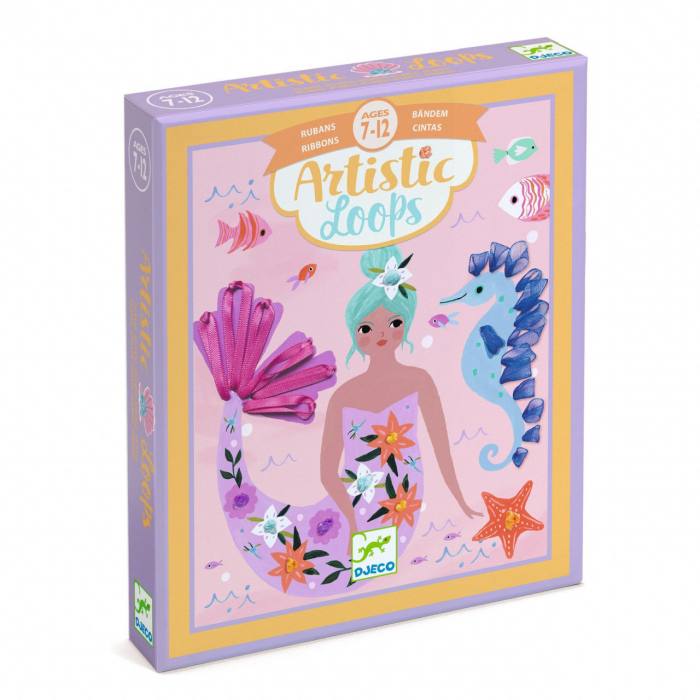 Set creativ cu funde si panglici Atlantis, Djeco [2]