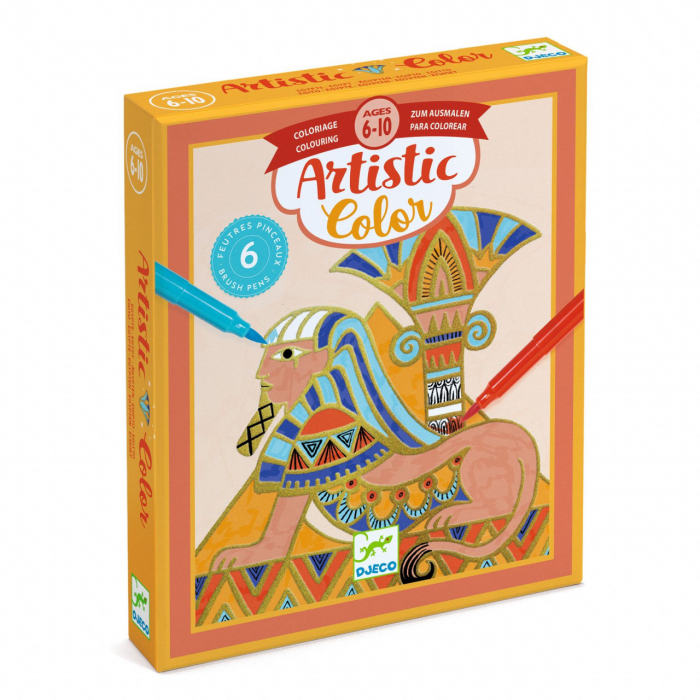 Set creativ de colorat Egipt, Djeco [4]