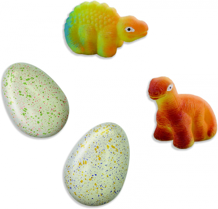 Set oua de jucarie pentru copii cu dinozauri care eclozeaza in apa [6]