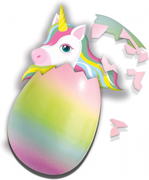 Set oua de jucarie pentru copii cu unicorni care eclozeaza in apa [2]