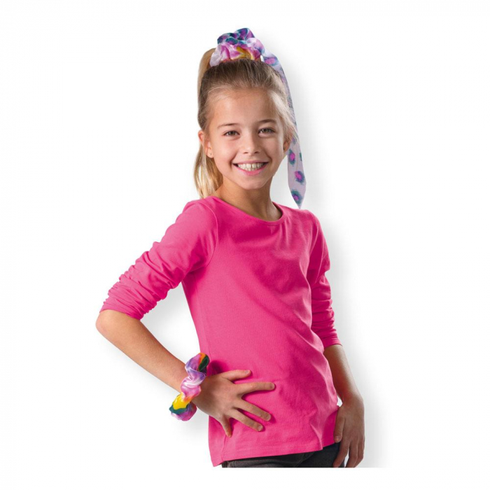 Set creativ - Elastice de par cu sclipici [5]