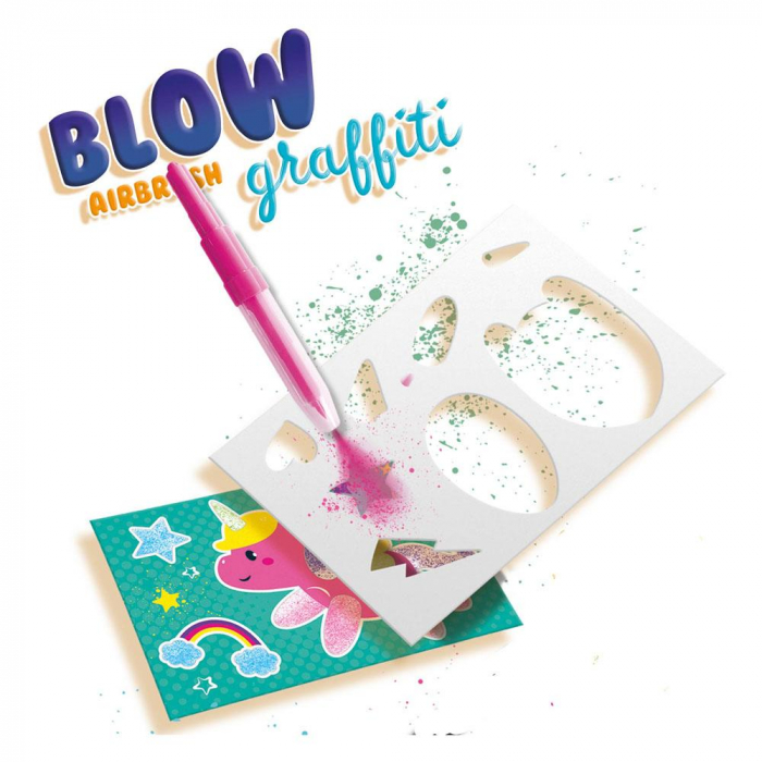 Set creativ - Graffit cu aerograf [3]