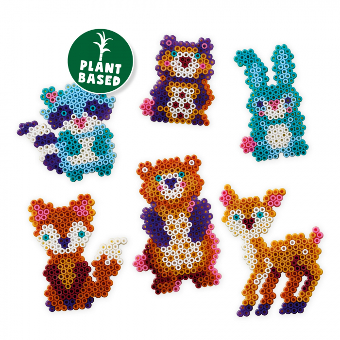 Set creativ Green Beedz – Margele de calcat Animale din padure [2]