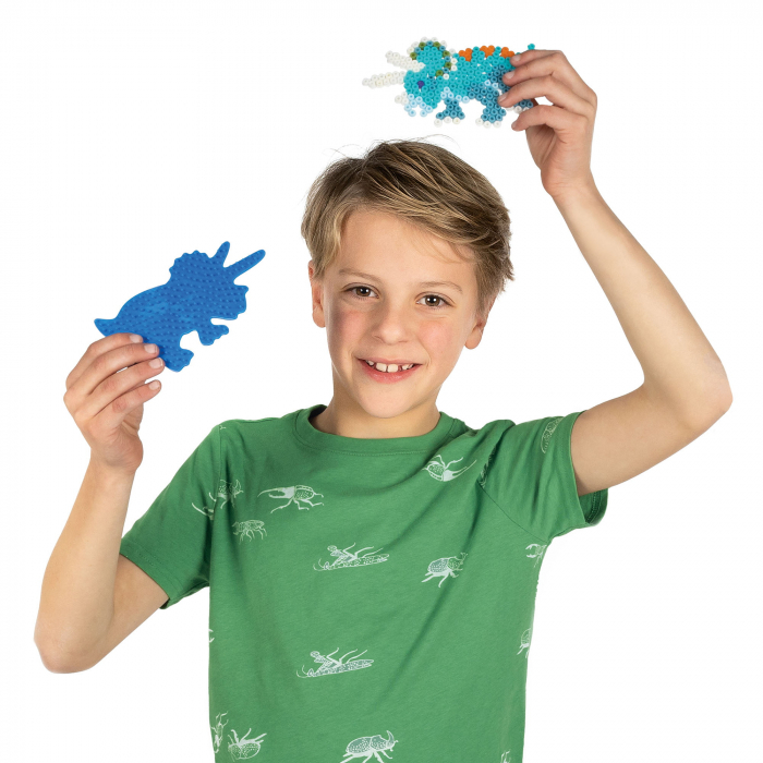 Set creativ Green Beedz – Margele de calcat Triceraptos [4]