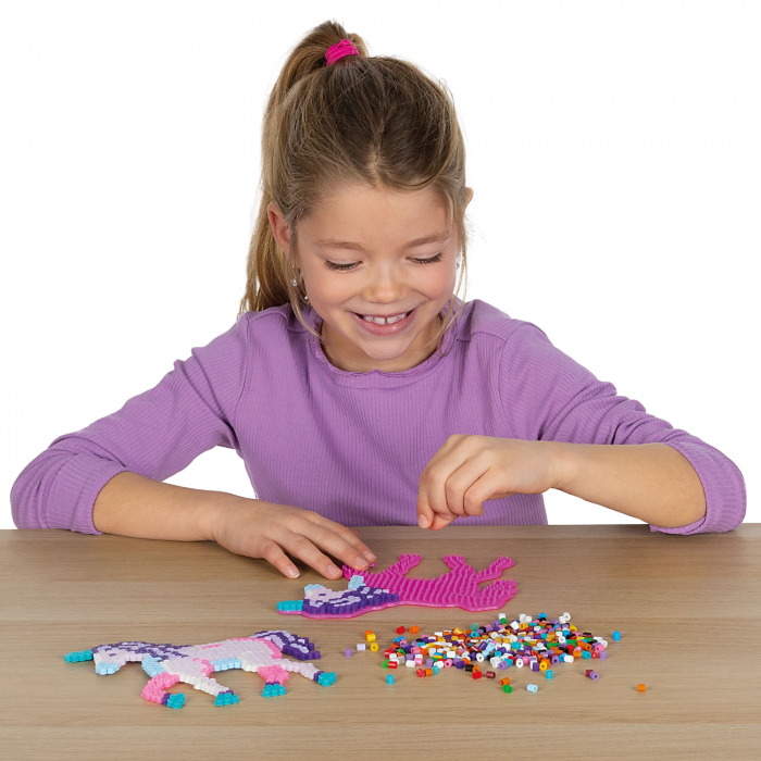 Set creativ Green Beedz – Margele de calcat Unicorn [4]