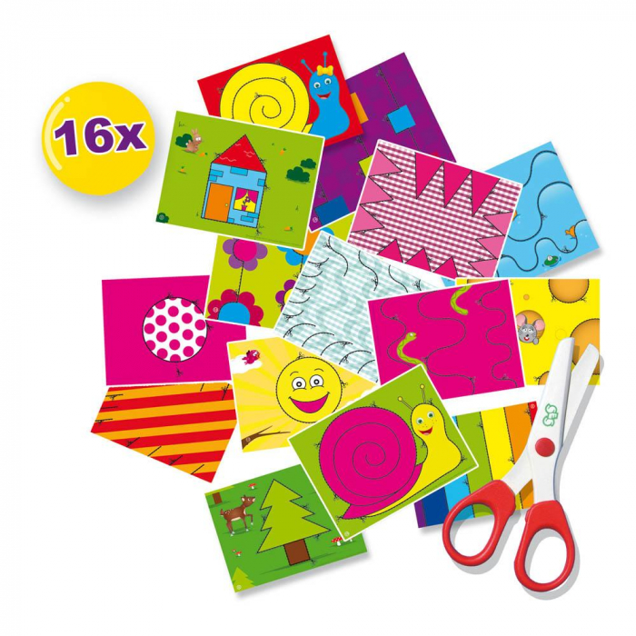 Set creativ - Invat sa folosesc foarfeca [2]