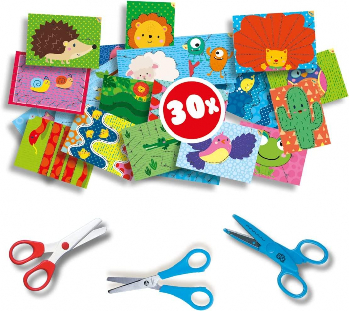Set creativ - Invat sa folosesc foarfeca pas cu pas [6]