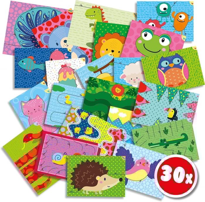 Set creativ - Invat sa folosesc foarfeca pas cu pas [2]