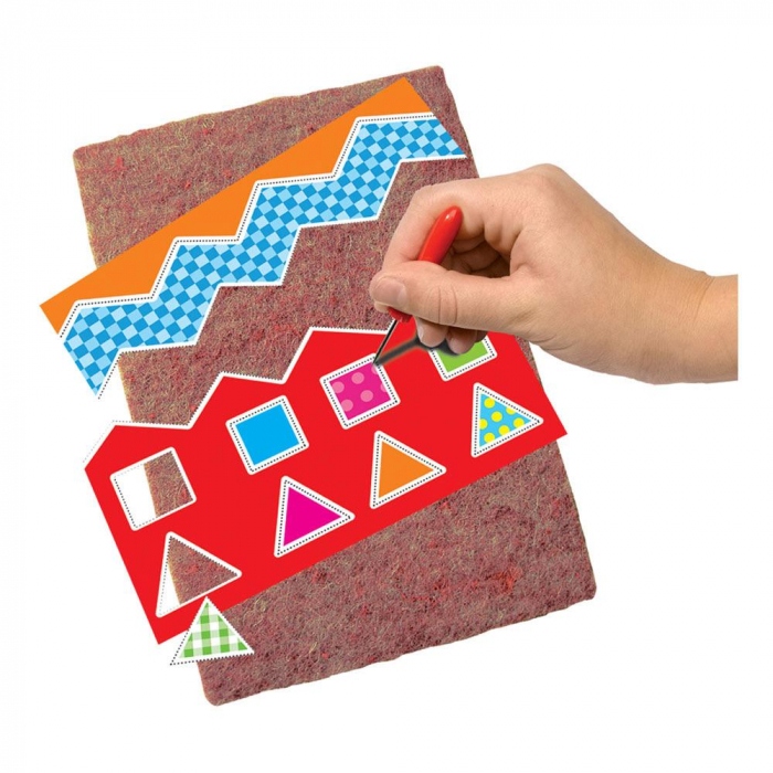 Set creativ - Invat sa tai, sa perforez si sa creez mozaicuri [3]