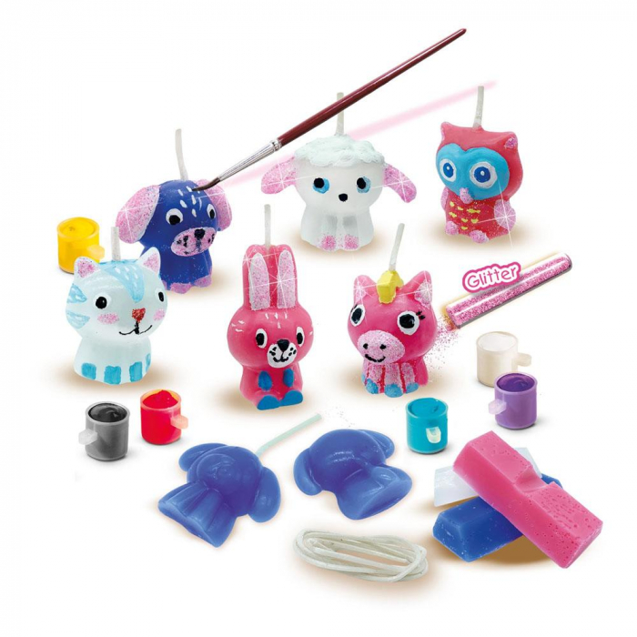 Set creativ - Lumanari animale vesele [2]