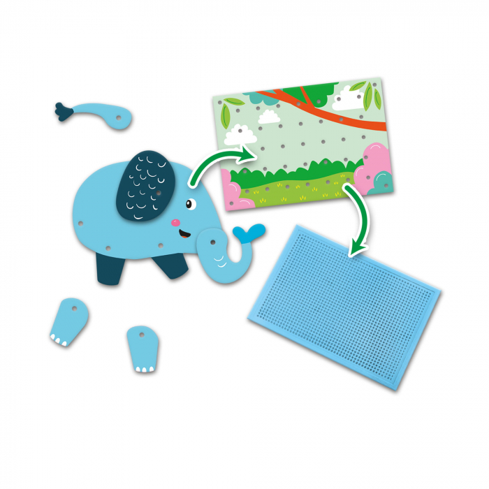 Set creativ mozaic - Puzzle-uri cu animale [5]