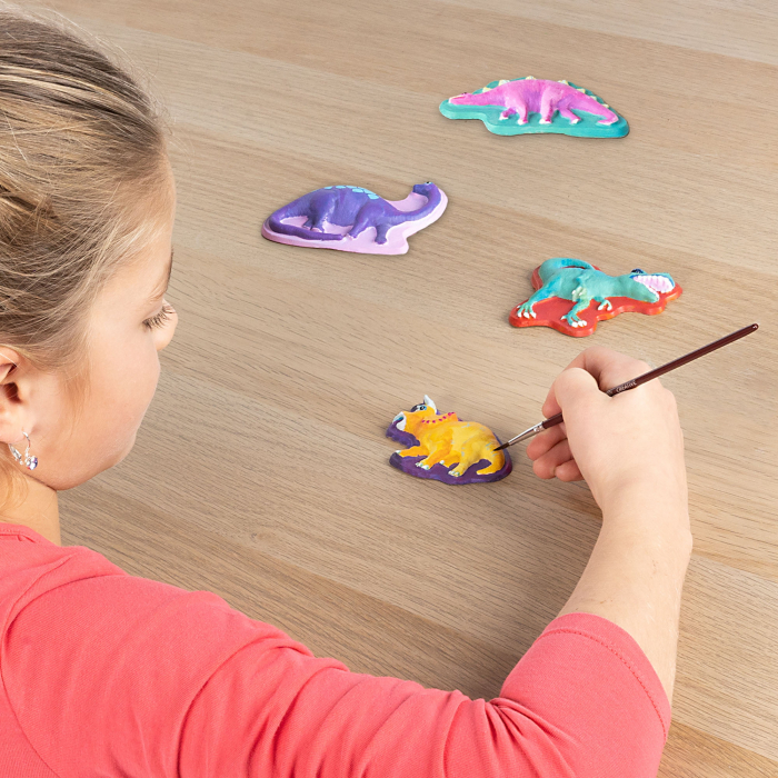 Set de lucru manual pentru copii cu dinozauri fosforescenti [4]