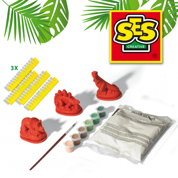Set creativ mulaj si pictura - Dinozauri [3]