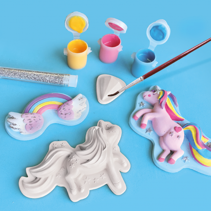 Set creativ mulaj si pictura - Unicorni [2]