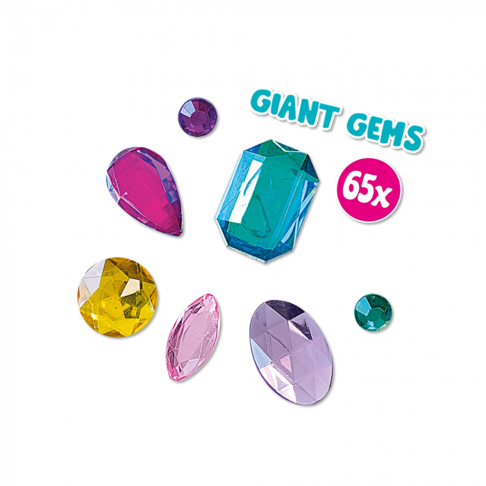 Set creativ pentru copii cu diamante autocolante [5]