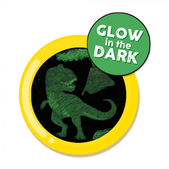 Set creativ - Razuieste Dinozauri Glow-in-the-Dark [5]