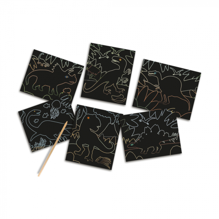 Set creativ - Razuieste Dinozauri Glow-in-the-Dark [4]