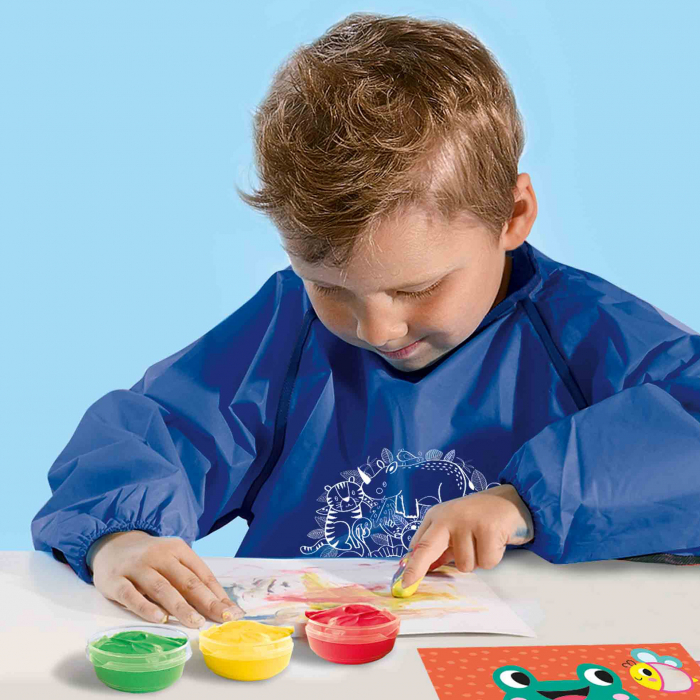 Set creativ - Set acuarele pentru degetele si carduri ECO [5]