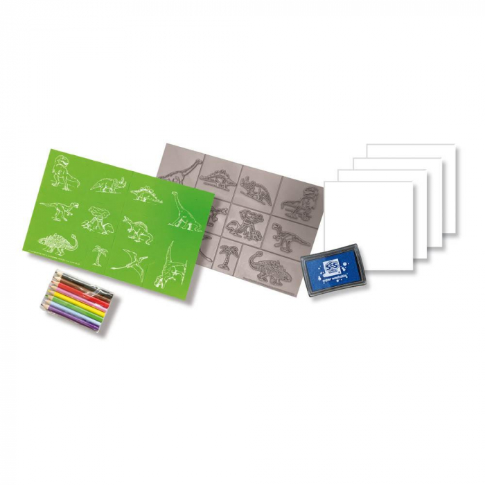 Set creativ - Stampile cu dinozauri [3]
